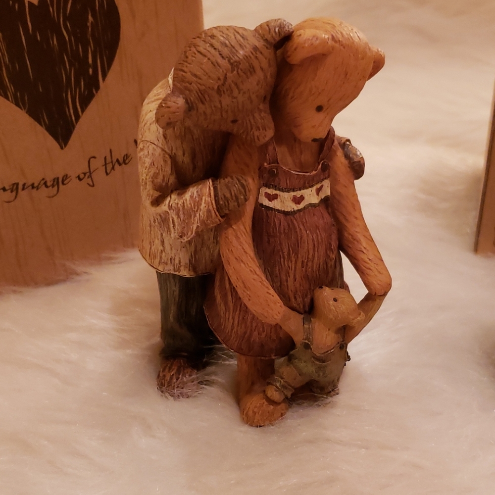 BOYDS BEAR Bundle of 2 Figures Family Love Baby Life Times and The Collection - Picture 2 of 7